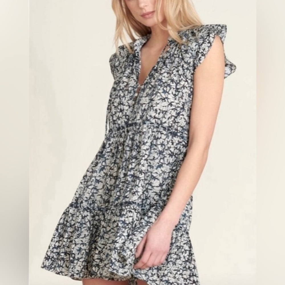 Veronica Beard Floral Mini Dress